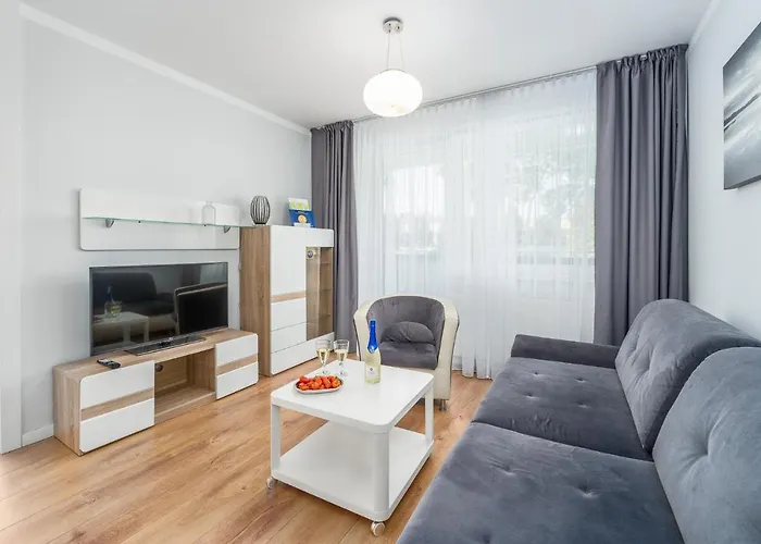 아파트 Blizej Morza - Komfort Fitness, Ping-pong Table, Playstation 코워브제크